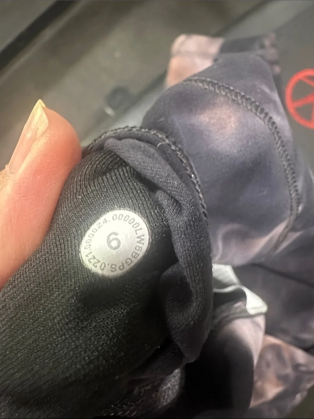lululemon tie dye legging size 6